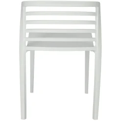 Krzesło Muna białe z tworzywa