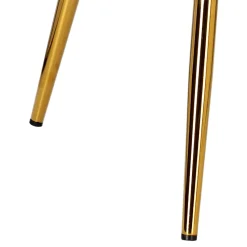 Krzesło muszelka Fiona VIC różowy jasny