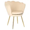 Krzesło muszelka Florencja VIC beżowa