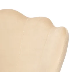 Krzesło muszelka Florencja VIC beżowa