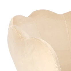 Krzesło muszelka Florencja VIC beżowa