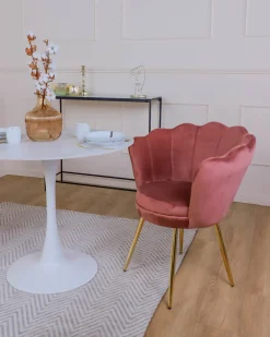 Krzesło muszelka Florencja VIC beżowa