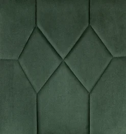 Krzesło Myanna ciemny zielony