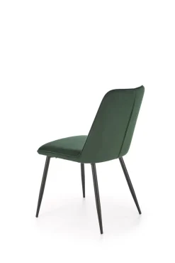 Krzesło Myanna ciemny zielony