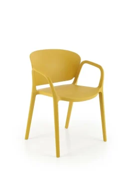 Krzesło Nadine musztardowe