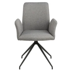 Krzesło Naya light grey tapicerowane