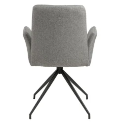 Krzesło Naya light grey tapicerowane
