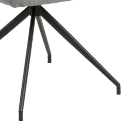 Krzesło Naya light grey tapicerowane