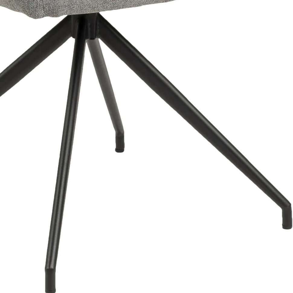 Krzesło Naya light grey tapicerowane