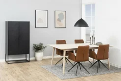 Krzesło Naya Vintage brązowe