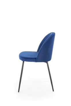 Krzesło Nebraska granatowe