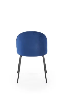 Krzesło Nebraska granatowe