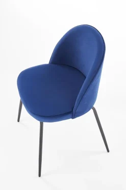 Krzesło Nebraska granatowe