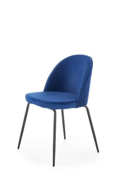Krzesło Nebraska granatowe
