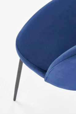 Krzesło Nebraska granatowe