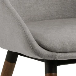 Krzesło Nils szary jasny/naturalny