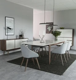 Krzesło Nils szary jasny/naturalny