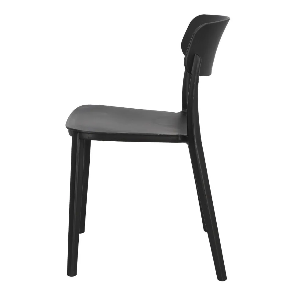 Krzesło Nopie black z tworzywa
