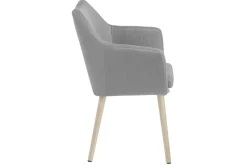 Krzesło Nora szary jasny