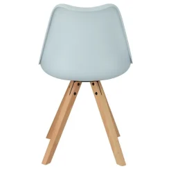 Krzesło Norden Star Square PP szary jasny/naturalny