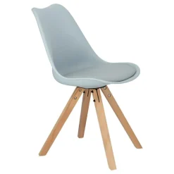 Krzesło Norden Star Square PP szary jasny/naturalny