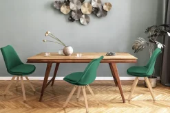 Krzesło Norden Star Square Velvet zielony