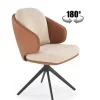 Krzesło obrotowe Arleth beżowy