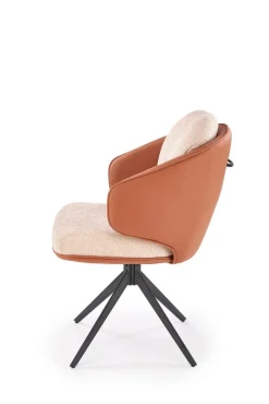 Krzesło obrotowe Arleth beżowy