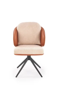 Krzesło obrotowe Arleth beżowy