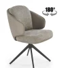 Krzesło obrotowe Arleth szary