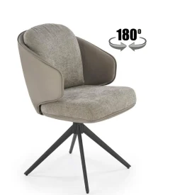Krzesło obrotowe Arleth szary