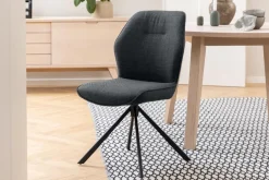 Krzesło obrotowe Aura szary ciemny