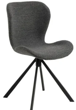 Krzesło obrotowe Batilda antracytowe  Monza 130