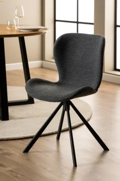 Krzesło obrotowe Batilda antracytowe  Monza 130