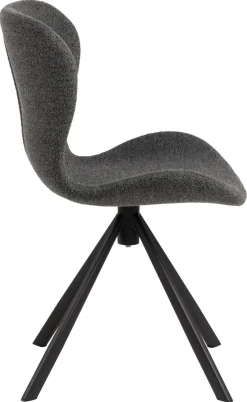 Krzesło obrotowe Batilda antracytowe  Monza 130