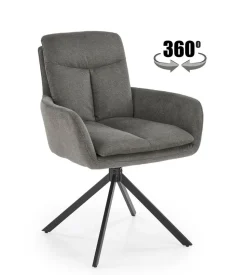 Krzesło obrotowe Bolenge szare