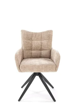 Krzesło obrotowe Dahlia beżowy