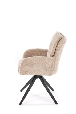 Krzesło obrotowe Dahlia beżowy