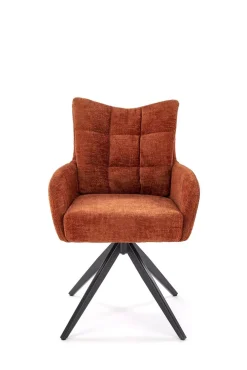 Krzesło obrotowe Dahlia cynamonowy