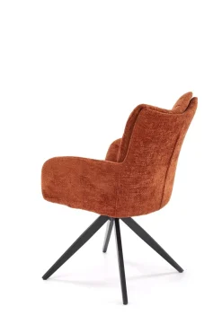 Krzesło obrotowe Dahlia cynamonowy