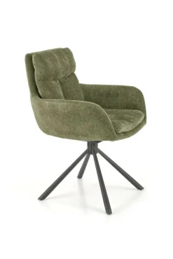 Krzesło obrotowe Ophelia oliwkowe