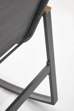 Krzesło ogrodowe Nupur szary