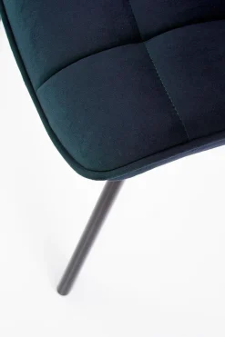 Krzesło Ohio granatowe