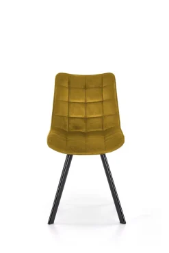 Krzesło Ohio musztardowe