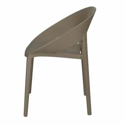 Krzesło Oido mild grey z tworzywa