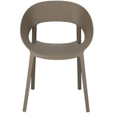 Krzesło Oido mild grey z tworzywa