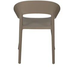 Krzesło Oido mild grey z tworzywa