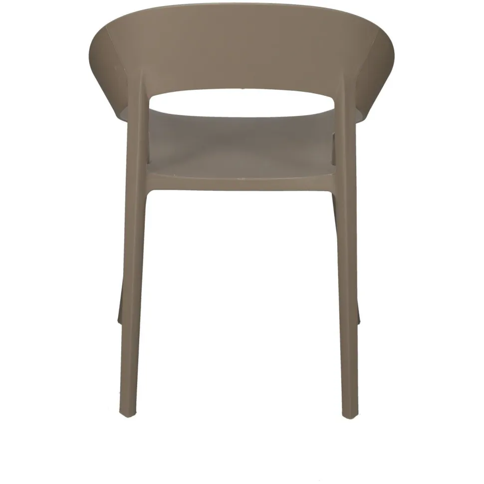 Krzesło Oido mild grey z tworzywa