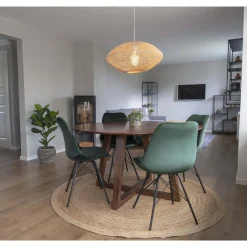 Krzesło Oslo Velvet zielone ciemne