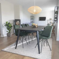 Krzesło Oslo Velvet zielone ciemne